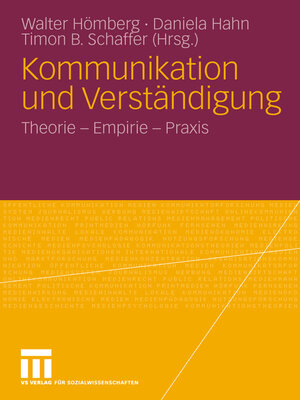cover image of Kommunikation und Verständigung